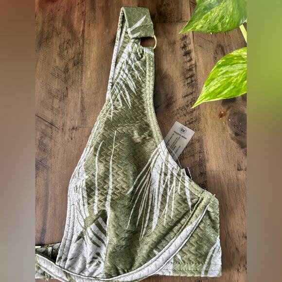 Fashion Nova Women’s Bathing Suit Burnt Orange Size XS TOP/ BOTTOM NWT - Picture 5 of 7